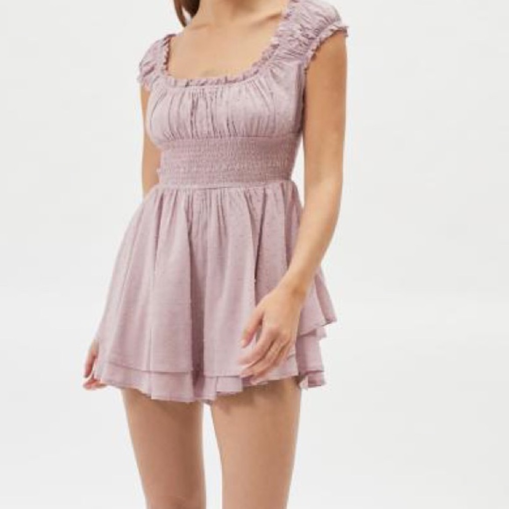 Urban Outfitters ruffle Rosie romper